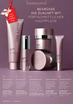TimeWise Repair® Volu-Firm Advanced Lifting Serum, Das Serum sorgt für ein gestrafftes Erscheinungsbild erschlaffender Hautpartien. ab 16.10.2025 gültig | Seite: 8 | Produkte: Serum, Tagescreme