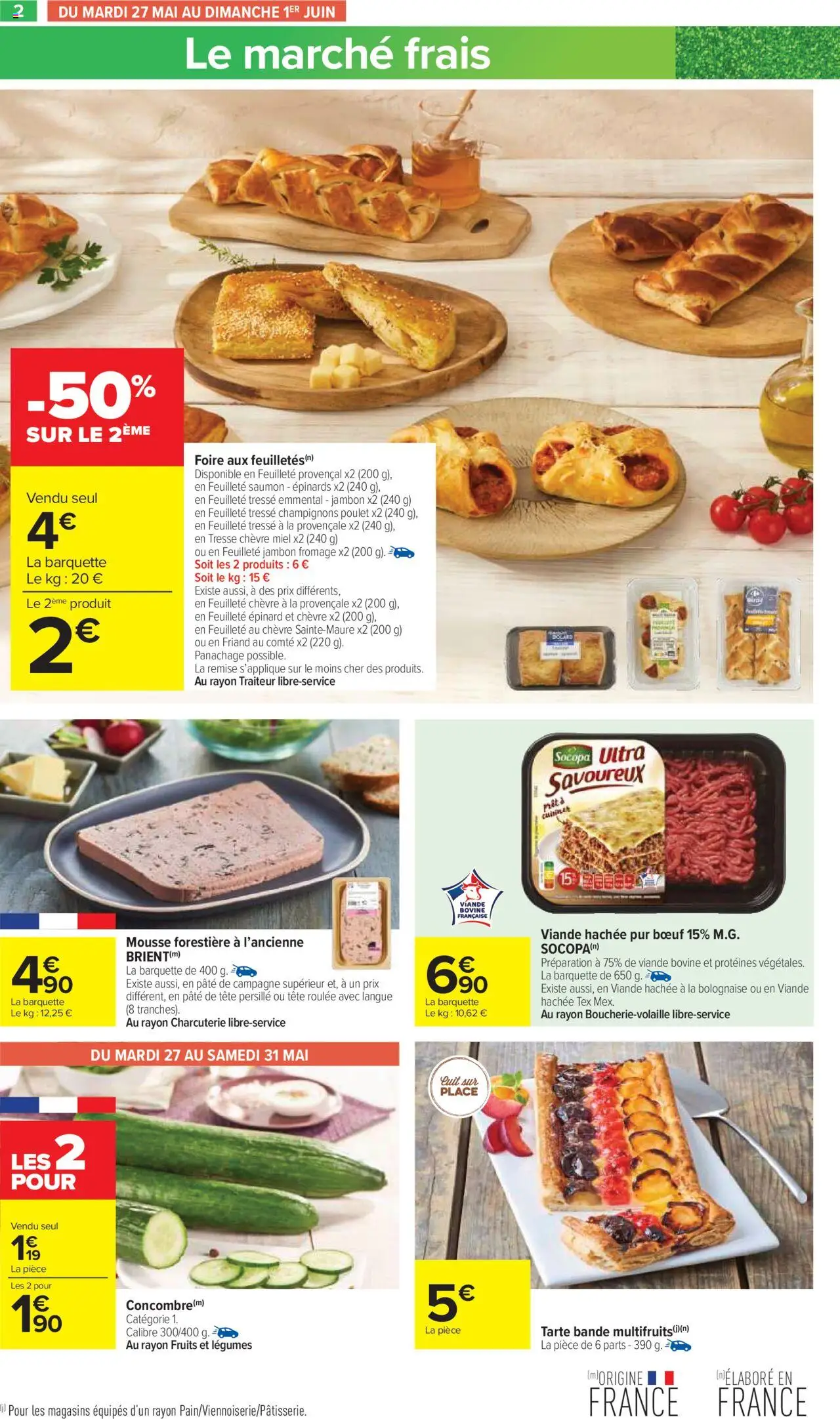  | Page: 4 | Produits: Epinard, Viande, Saumon, Viande bovine