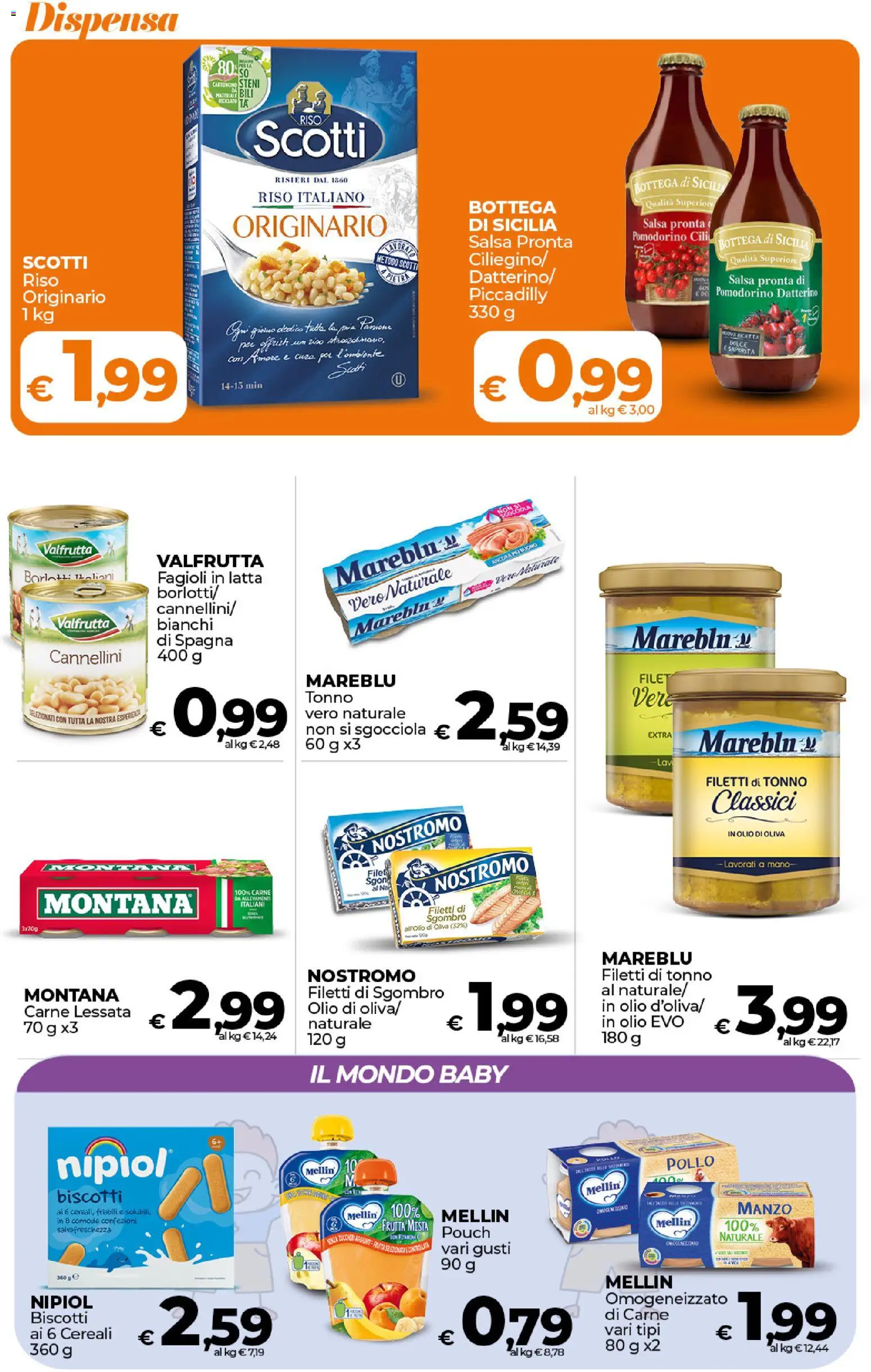 Volantino Ipercoop del 17.01.2026 | Pagina: 30 | Prodotti: Riso, Cereali, Fagioli, Salsa