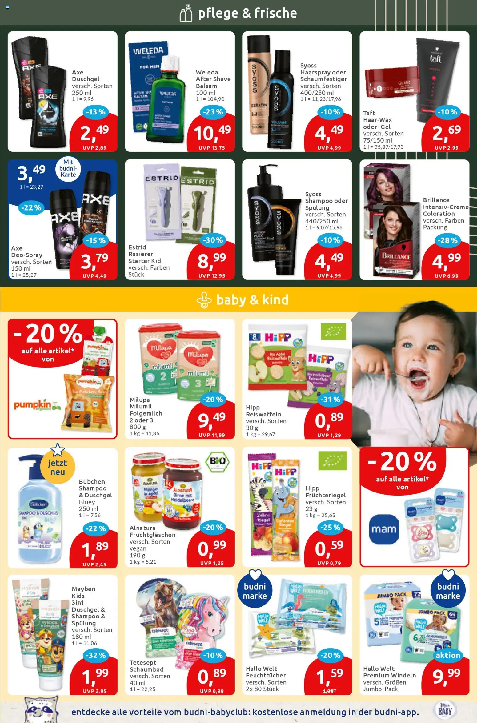 Budni Prospekt 	 – gültig ab 02.02.2026 | Seite: 3 | Produkte: Shampoo, Waffeln, Mango, Reis