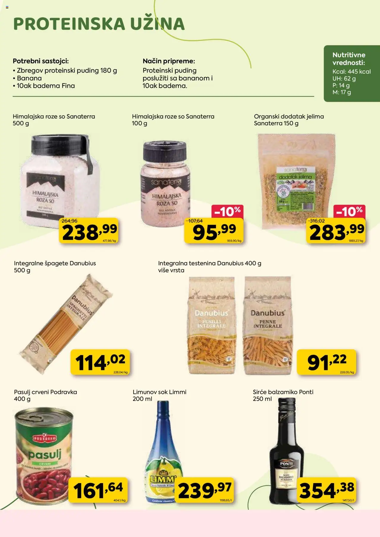 PerSu katalog - važi od 08.10.2025 | Strana: 13 | Proizvode: Pasulj, So, Podravka, Sok