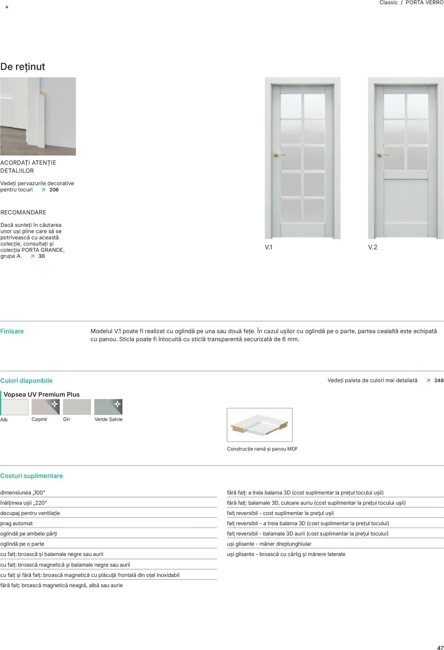 Noul catalog Proges – valabil de la 13.02.2026 | Pagină: 50 | Produse: Vopsea, Mâner, Oglindă