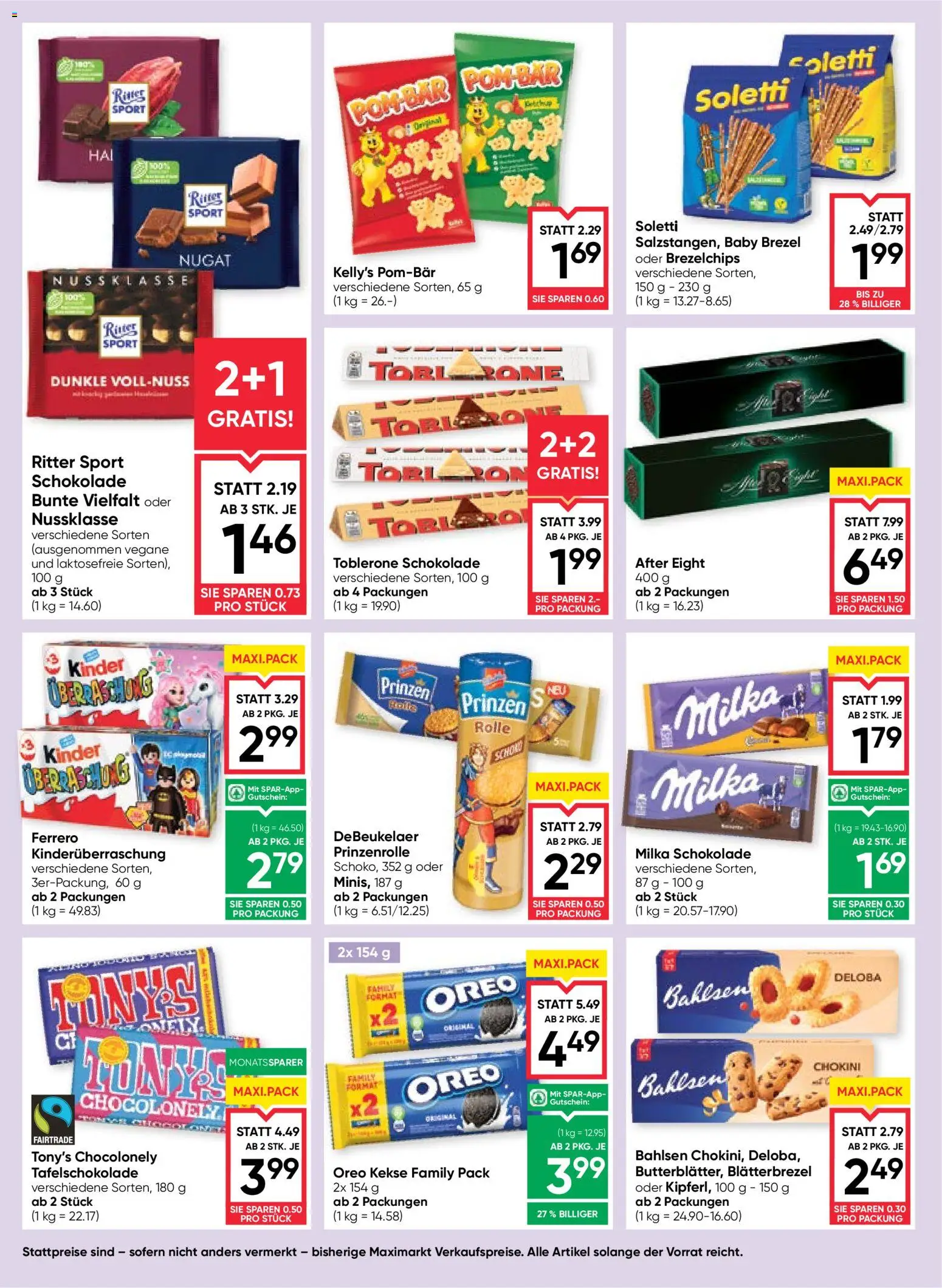 Maximarkt Flugblatt gültig ab 27.11.2025 | Seite: 14 | Produkte: Kekse, Schokolade