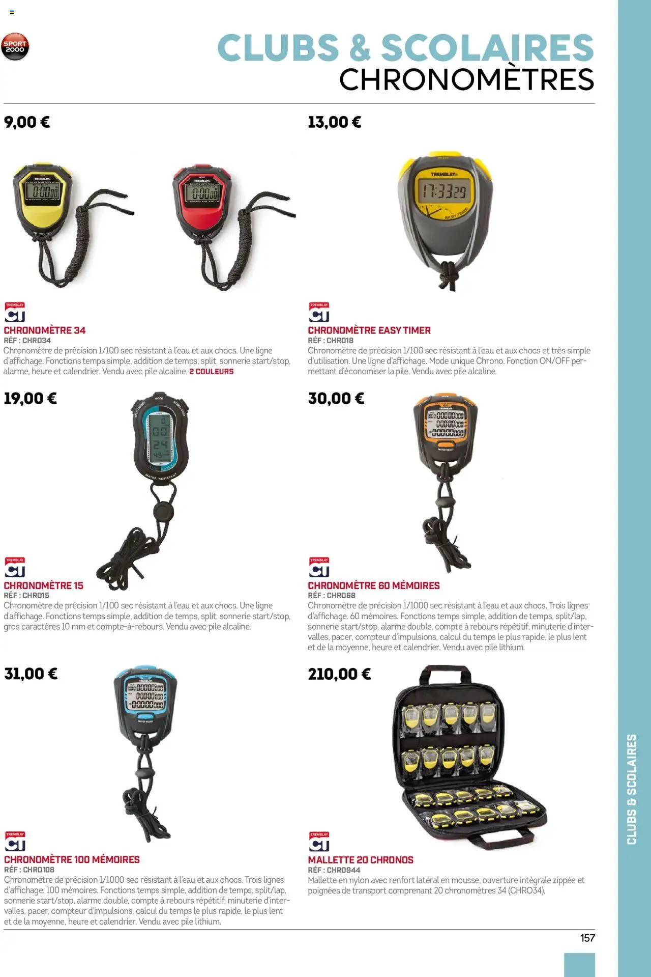 {H1} | Page: 157 | Produits: Poignées