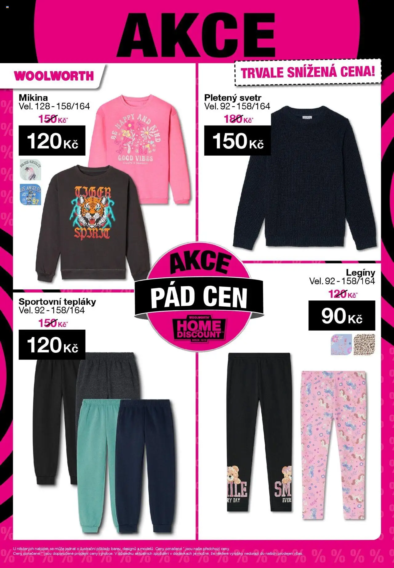 Woolworth leták od 12.09.2025 - akční nabídka | Strana: 41 | Produkty: Svetr, Mikina, Legíny, Tepláky