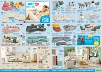 Trends Prospekt 	 ab 04.04.2026 gültig | Seite: 2 | Produkte: Sideboard, HIghboard, Sitzbank, Vitrine
