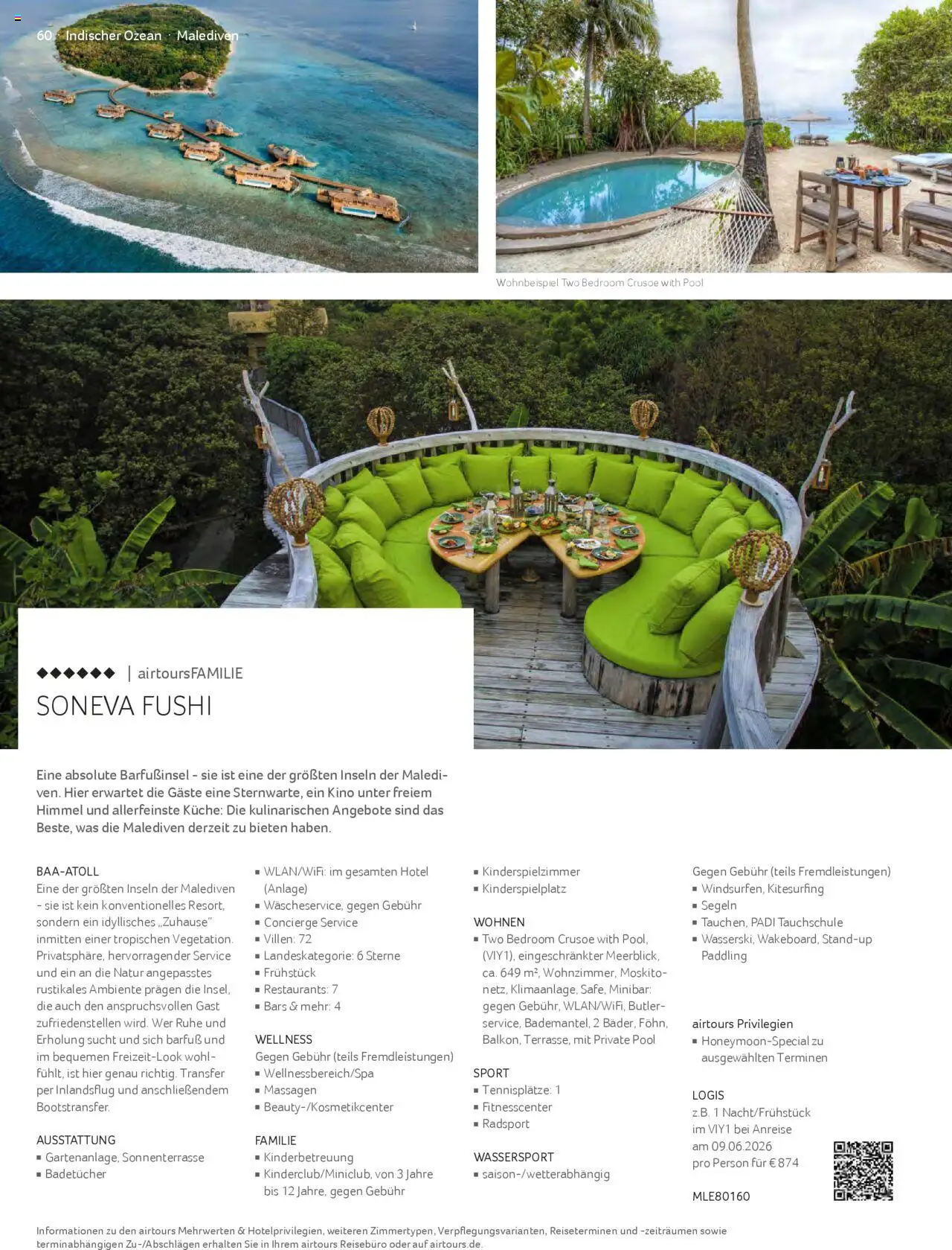 TUI airtours Katalog  Erstklassige Fernreisen 2025/26 – gültig ab 01.11.2025 | Seite: 60 | Produkte: Küche