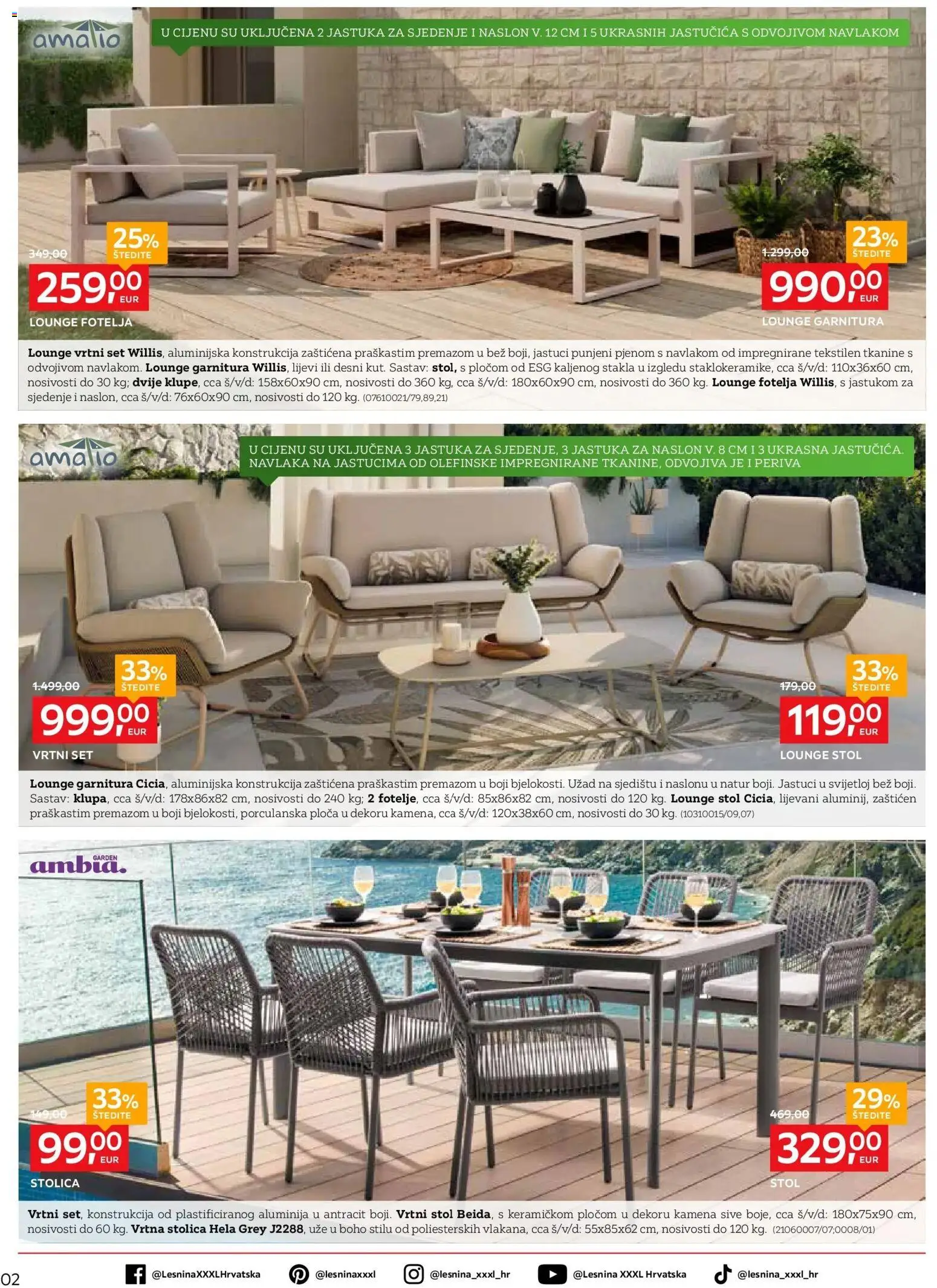 Lesnina katalog | vrijedi od 30.03.2026 | Stranica: 2 | Proizvodi: Fotelja, Stol, Stolica