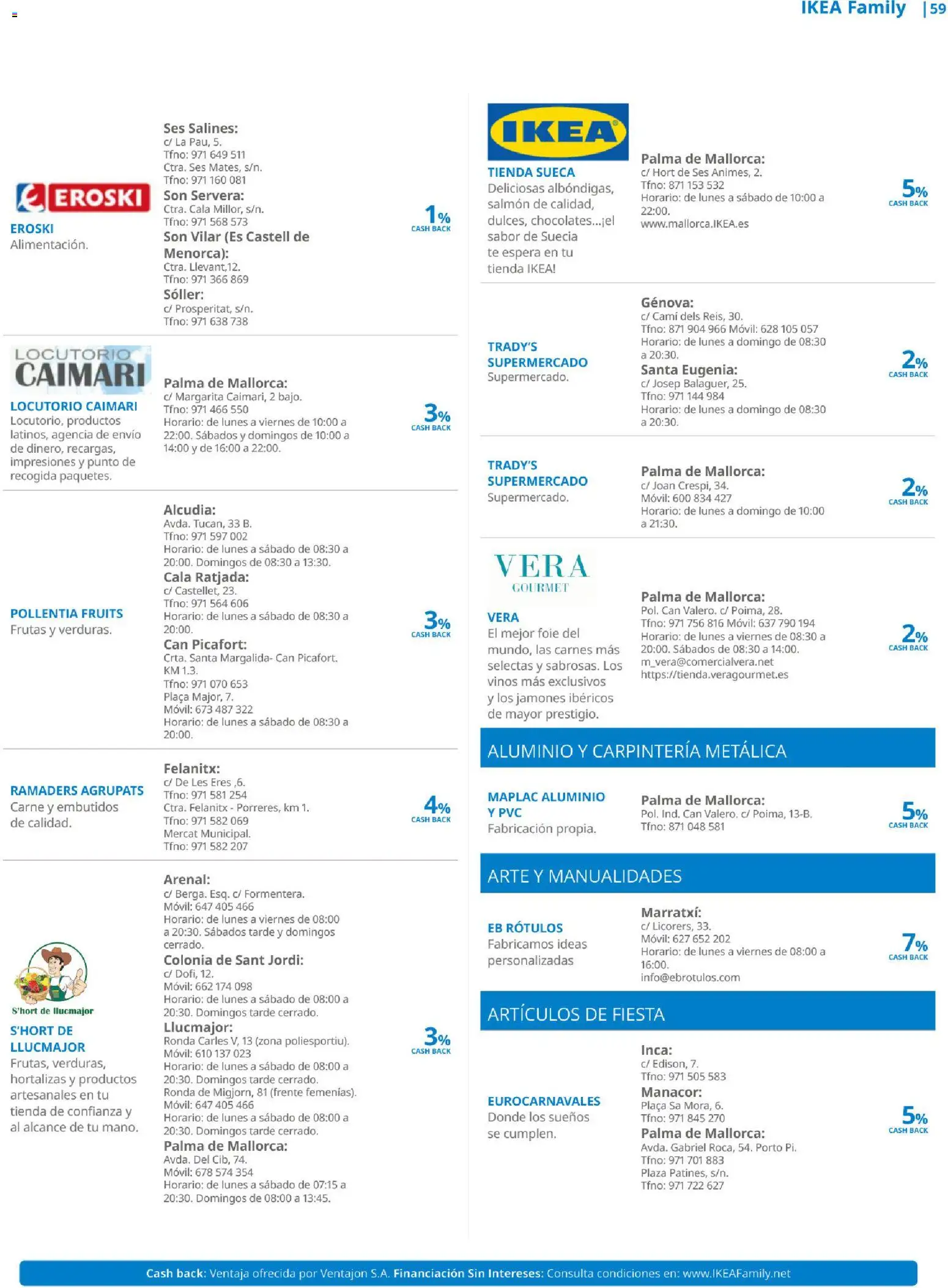 Catálogo IKEA Family Mallorca │ válido desde el 01.01.2026 | Página: 59 | Productos: Colonia, Té, Νυχτικό
