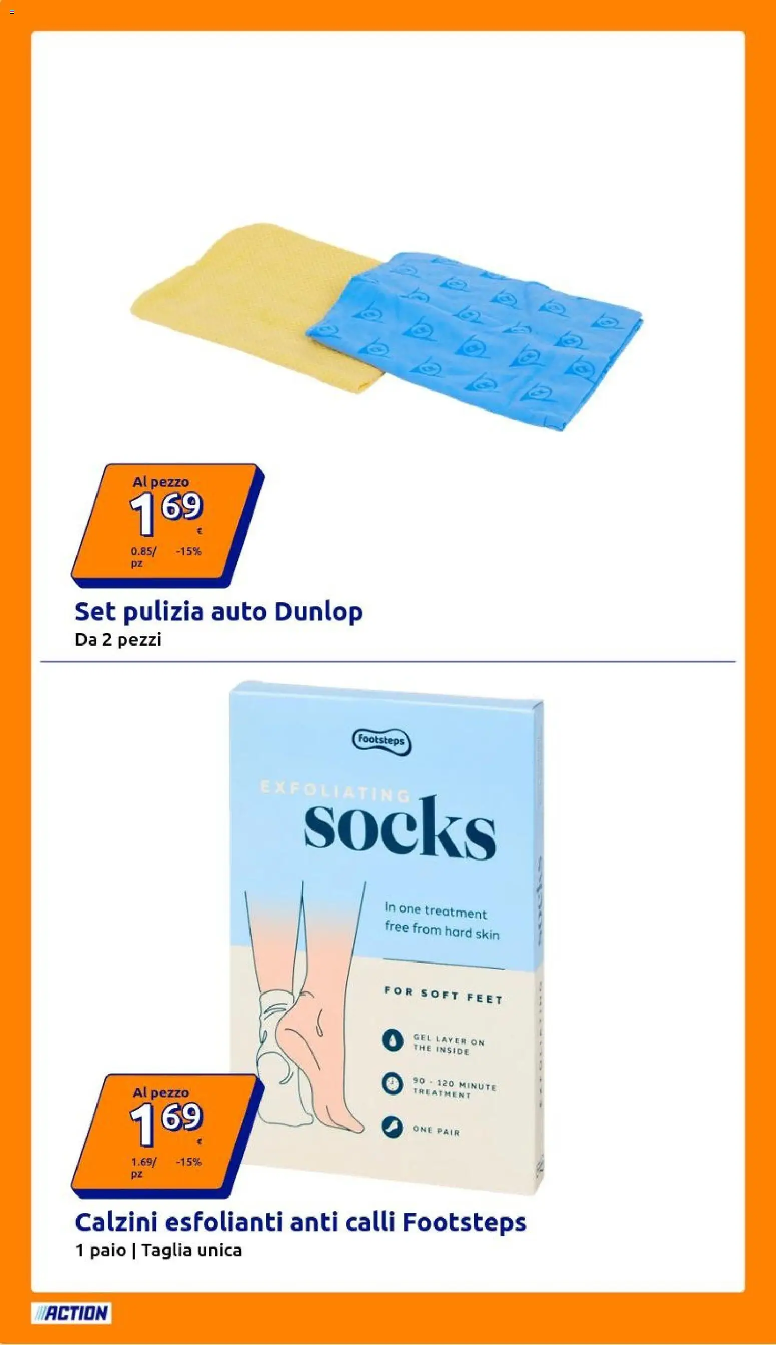 Volantino Action del 08.04.2026 | Pagina: 16 | Prodotti: Calzini, The