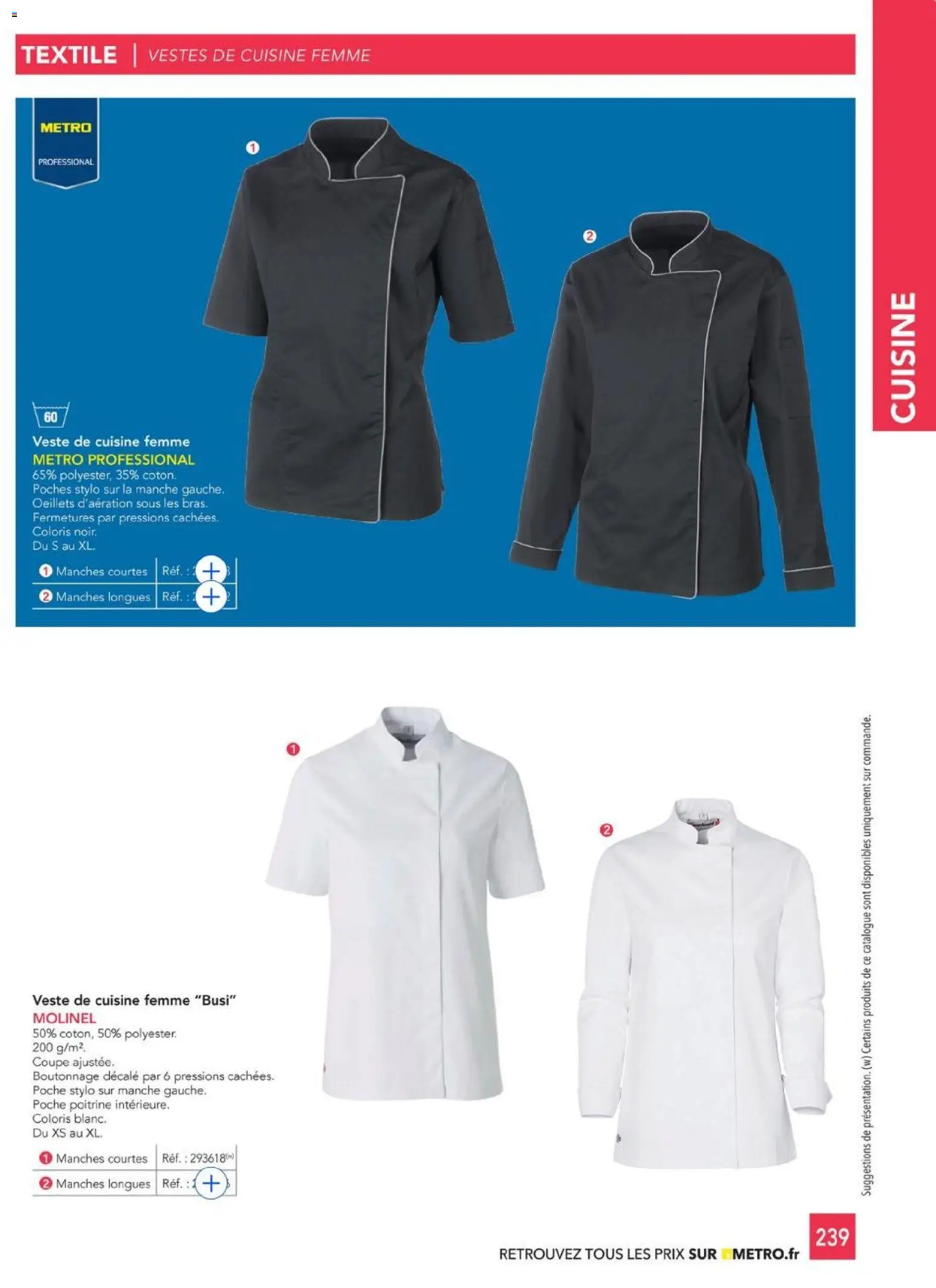 {H1} | Page: 239 | Produits: Stylo, Veste