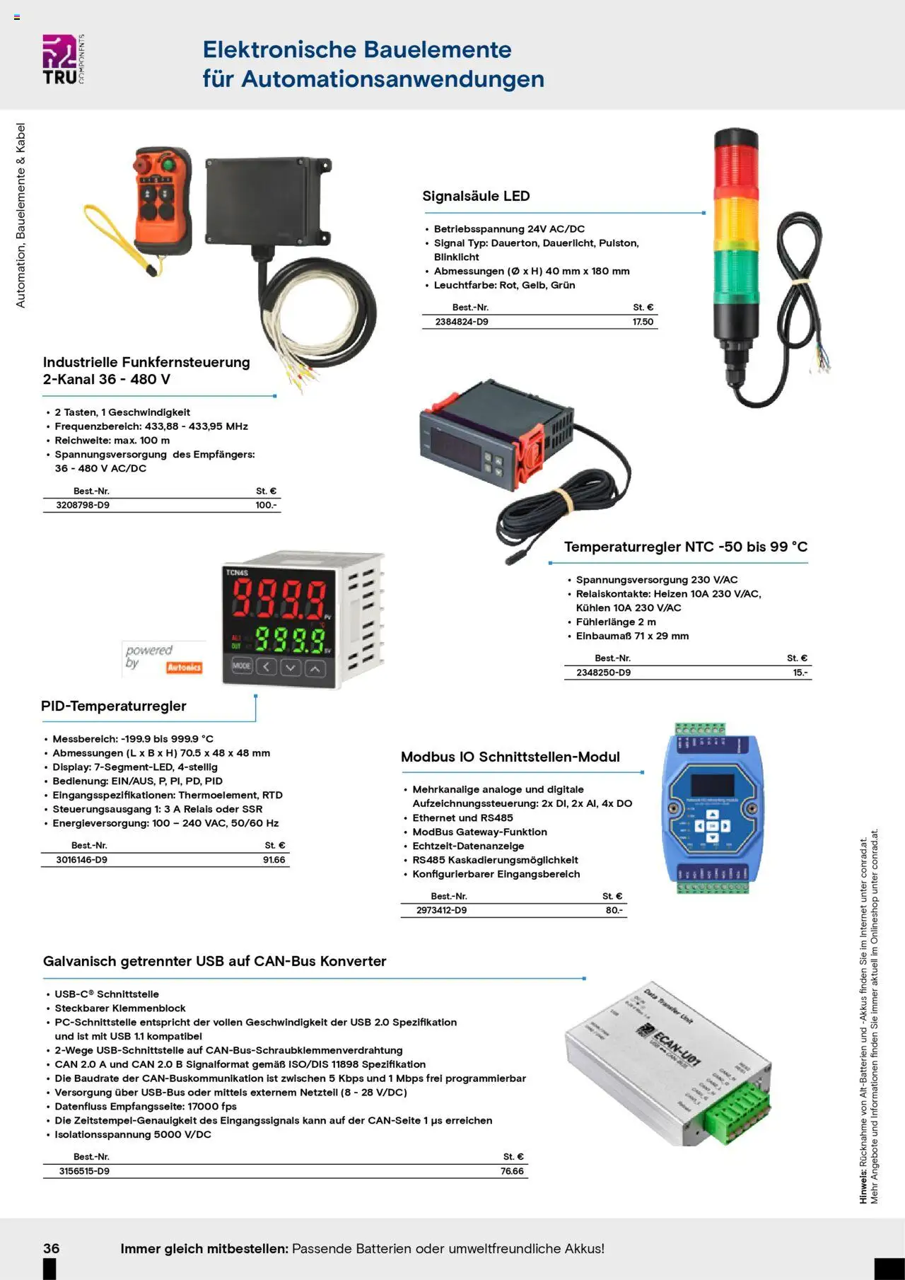 Conrad Aktionskatalog gültig ab 25.08.2025 | Seite: 38 | Produkte: Kabel, USB
