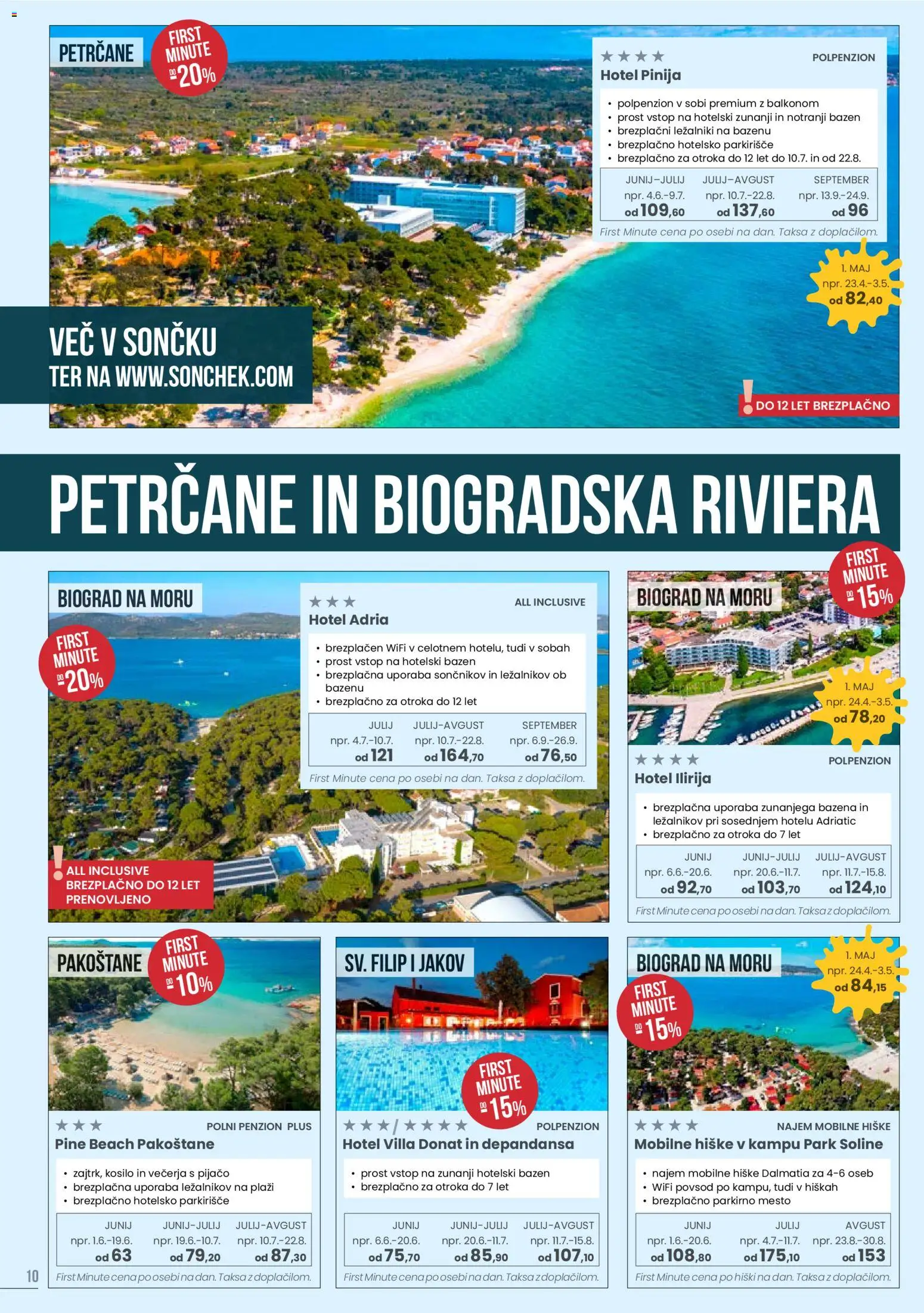 Novi Sonček katalog ponudbe – veljaven od 19.11.2025 | Stran: 10 | Izdelki: Bazen