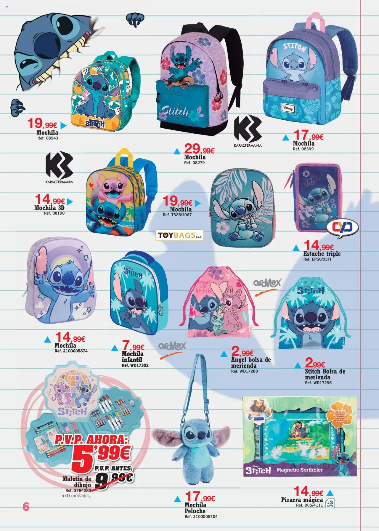 Drim folleto │ válido desde el 11.08.2025 | Página: 6 | Productos: Mochila, Bolsa