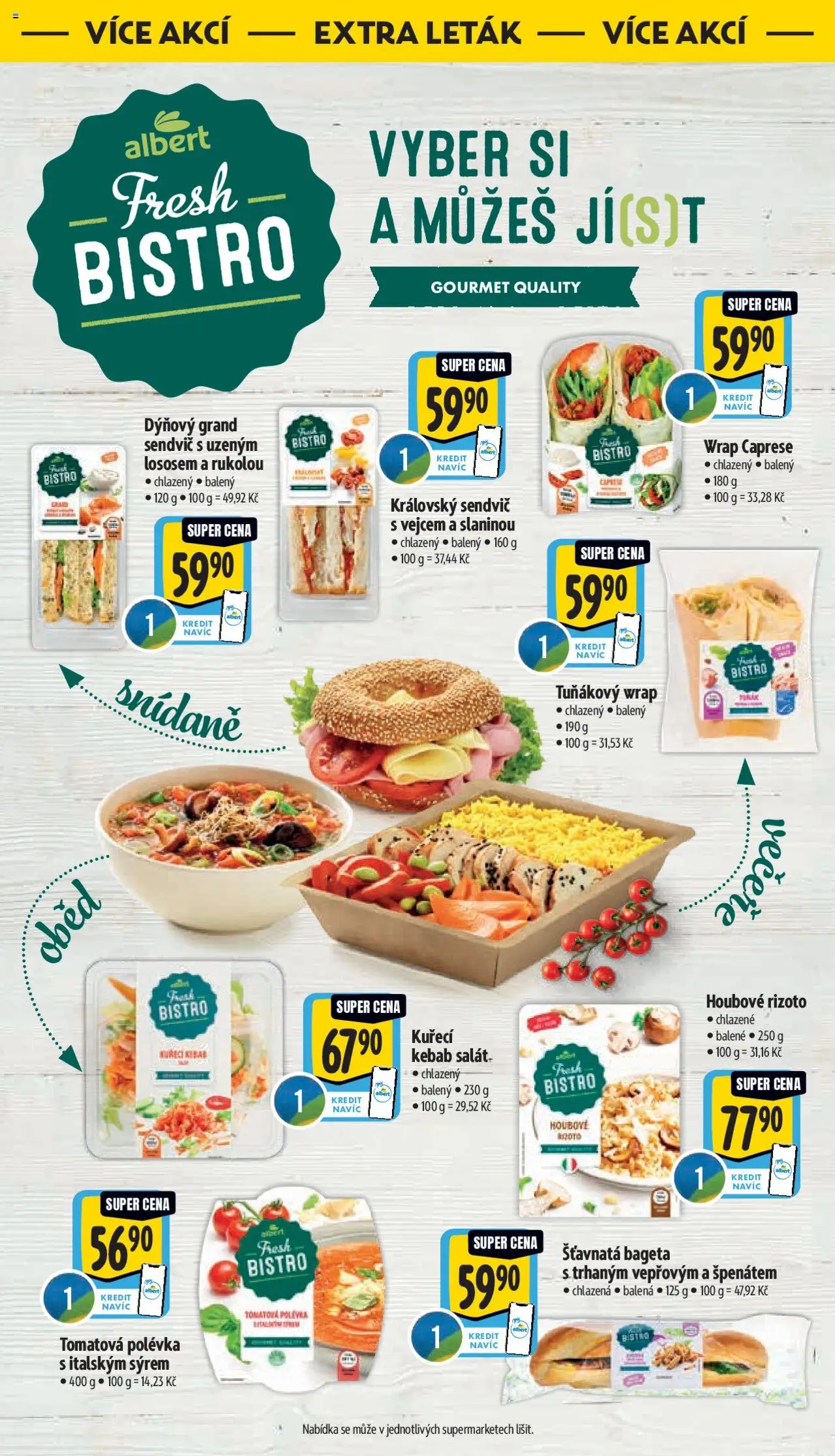 Albert leták - Supermarket od 25.06.2025 | Strana: 29 | Produkty: Gourmet, Salát, Kebab, Bageta