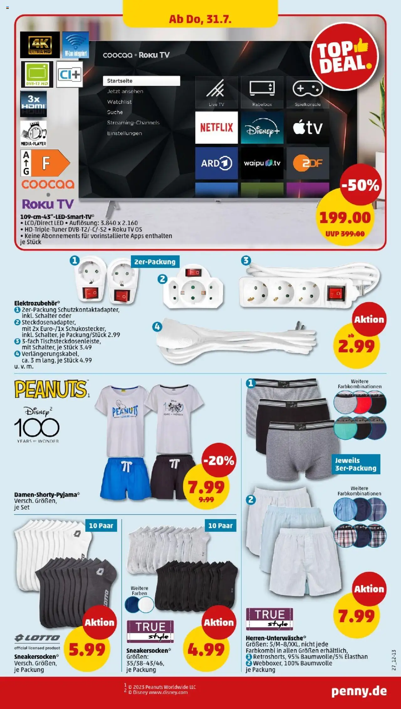 Penny - Thüringen - gültig ab dem 28.07.2025 | Seite: 27 | Produkte: Spielkonsole, TV