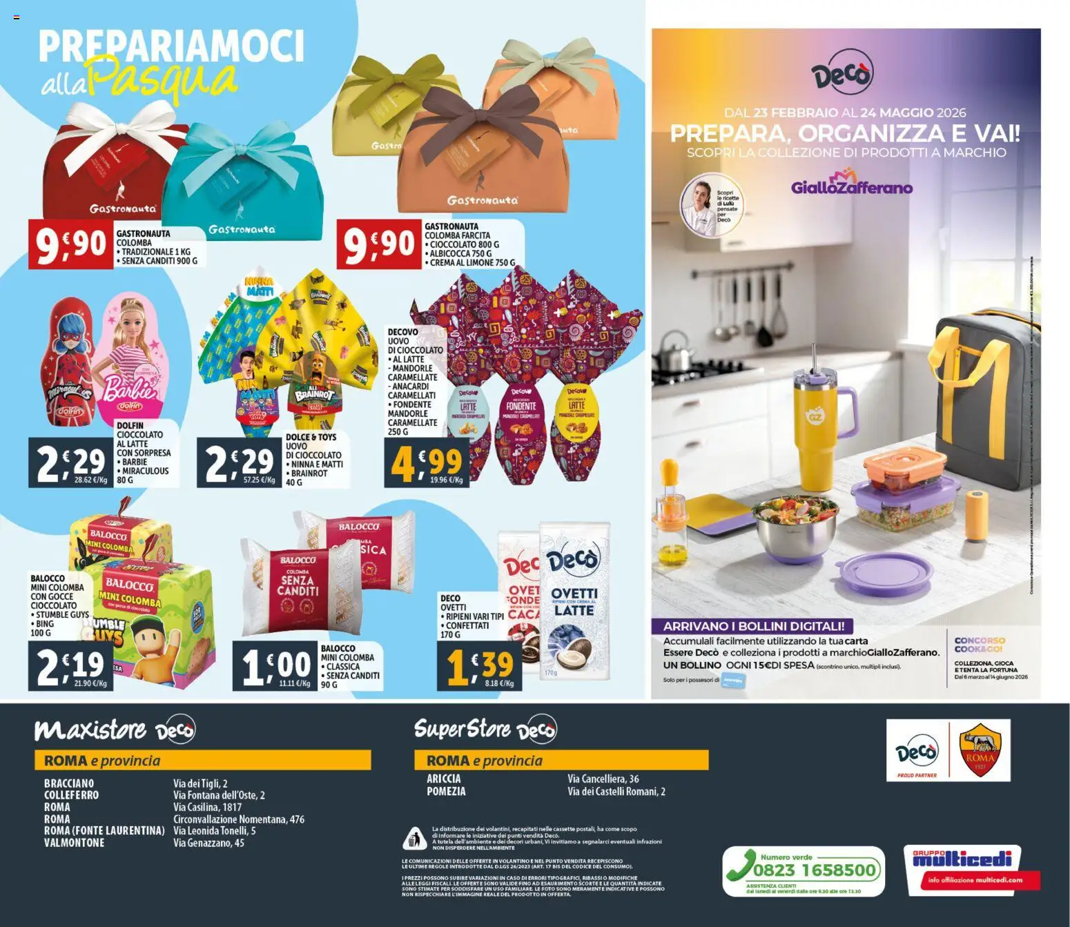 Volantino Decò del 23.02.2026 | Pagina: 20 | Prodotti: Crema, Limone, Anacardi, Mandorle