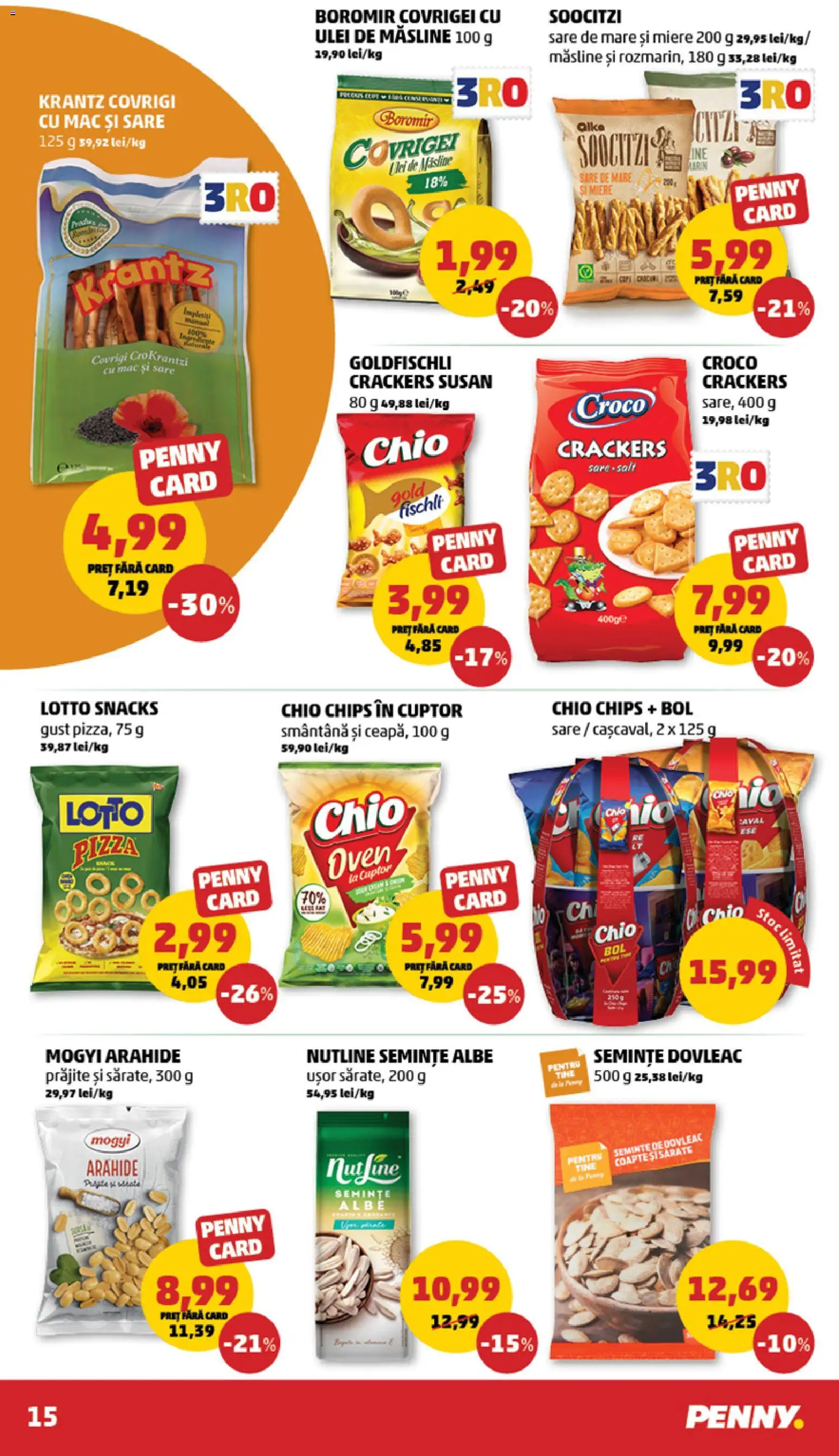 Noul catalog PENNY – valabil de la 10.12.2025 | Pagină: 15 | Produse: Cuptor, Bol, Ulei, Sare