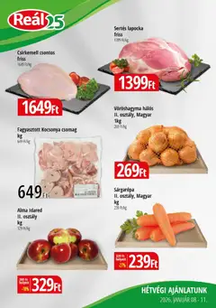 Reál Akciós újság - amely érvényes a következő dátumtól: 08.01.2026