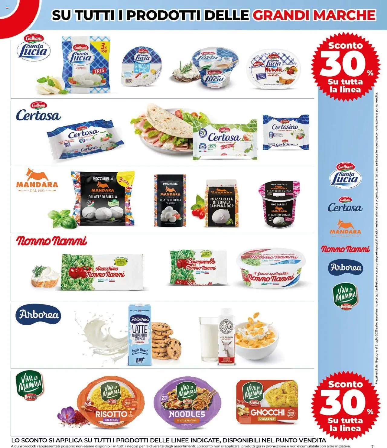 Volantino COOP del 19.06.2025 | Pagina: 7 | Prodotti: Pollo, Fiocchi di latte, Fiocchi, Gnocchi