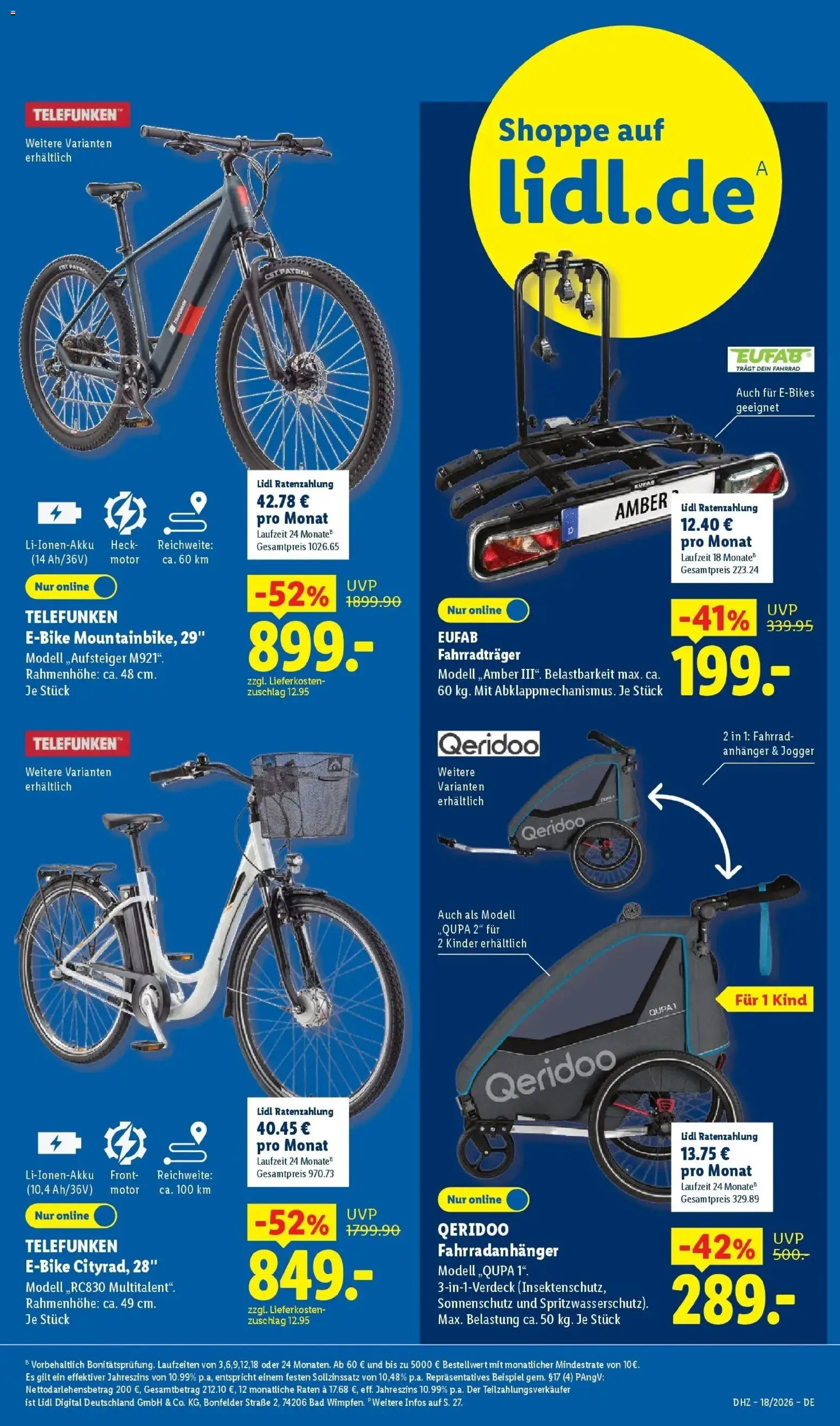 Lidl Německo leták od 27.04.2026 💥 Nenechte si ujít TOP nabídky! ⭐ | Česko