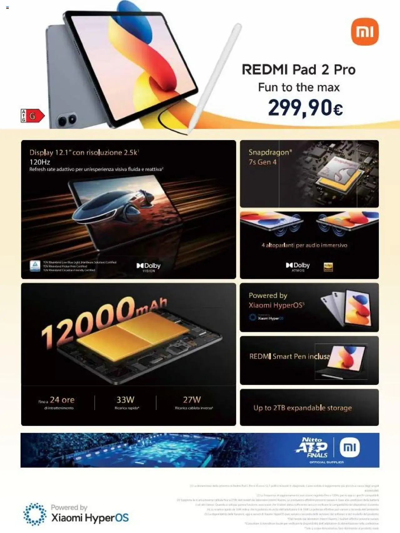 Volantino Unieuro del 03.10.2025 | Pagina: 34 | Prodotti: Xiaomi, The, Audio