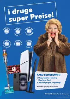 Kaufland HR - Split-Ravne njive - amely érvényes a következő dátumtól: 22.10.2025 | Oldal: 19 | Termékek: Laptop, TV, Smart tv, Samsung