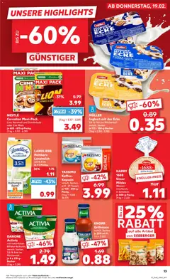 Kaufland DE - DE Folder Hannover - Voorbeeld van een folder van Kaufland DE, geldig van 22.02.2026 | Pagina: 13 | Producten: Pavilon