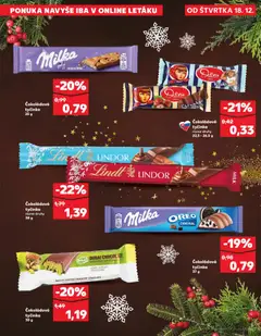 Kaufland leták platný od 18.12.2025 | Strana: 43 | Produkty: Lindor, Lindt, Milka