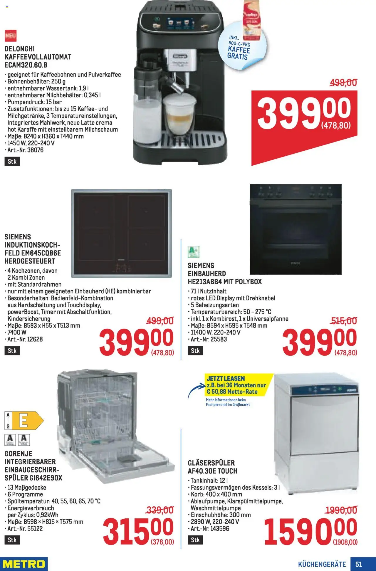 Metro Angebote Profi gültig ab 07.08.2025 | Seite: 51 | Produkte: Korb, Kaffee