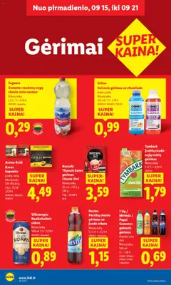 LIDL akcijos nuo 15.09.2025 | Puslapis: 30 | Prekių: Gaivusis gėrimas, Arbata