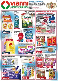 Vianni Akciós újság - amely érvényes a következő dátumtól: 14.01.2026