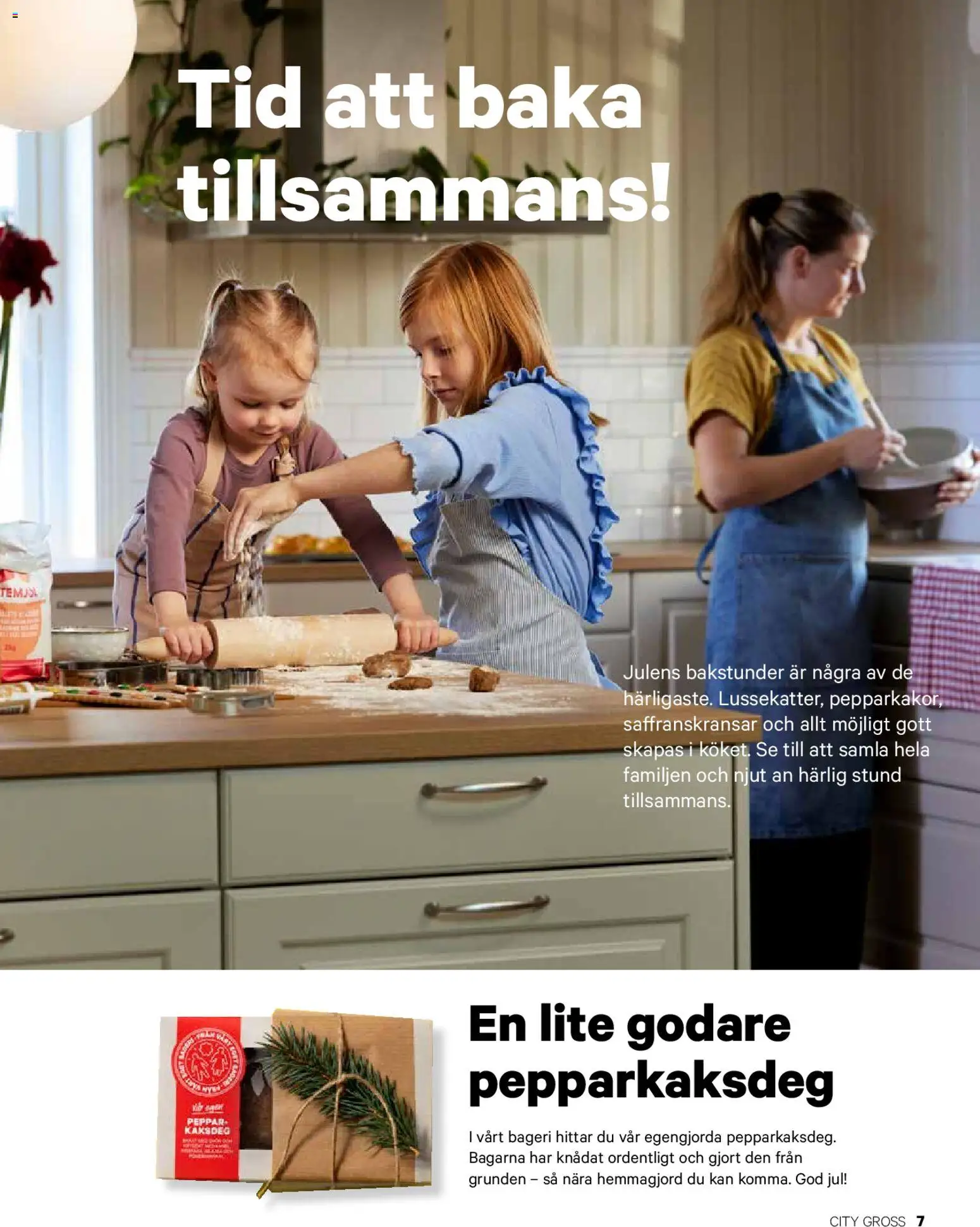City Gross reklamblad aktuell från 24.11.2025 | Sida: 19 | Produkter: Bageri