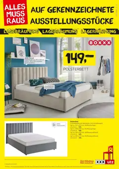 XXXLutz Prospekt 	 ab 18.04.2026 gültig | Seite: 11 | Produkte: Polsterbett