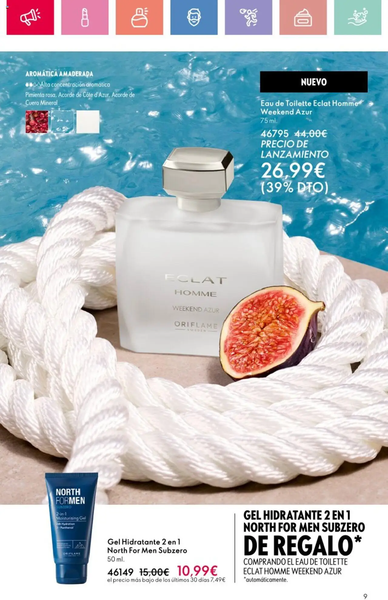 Oriflame - Catálogo Campaña 9 │ válido desde el 22.06.2025 | Página: 9 | Productos: Eau de toilette