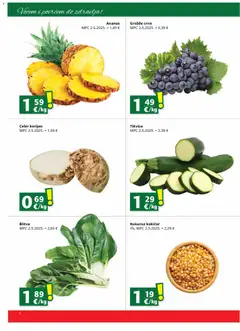 Katalog Ribola - Pregled kataloga iz trgovine Ribola, vrijedi od 03.12.2025 | Stranica: 2 | Proizvodi: Celer, Kukuruz, Ananas, Grožđe