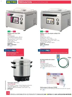 METRO - Prévisualisation de METRO - CHR Équipement valide à partir de 01.01.2025 | Page: 134 | Produits: Sac, Poids, Cloche, Huile