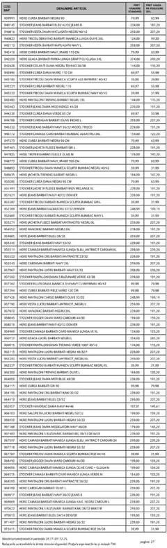 Ofertele Selgros valabile de la 28.11.2025 | Pagină: 27 | Produse: Cardigan, Trening, Deri ve Tüy Bakımı, Pantaloni