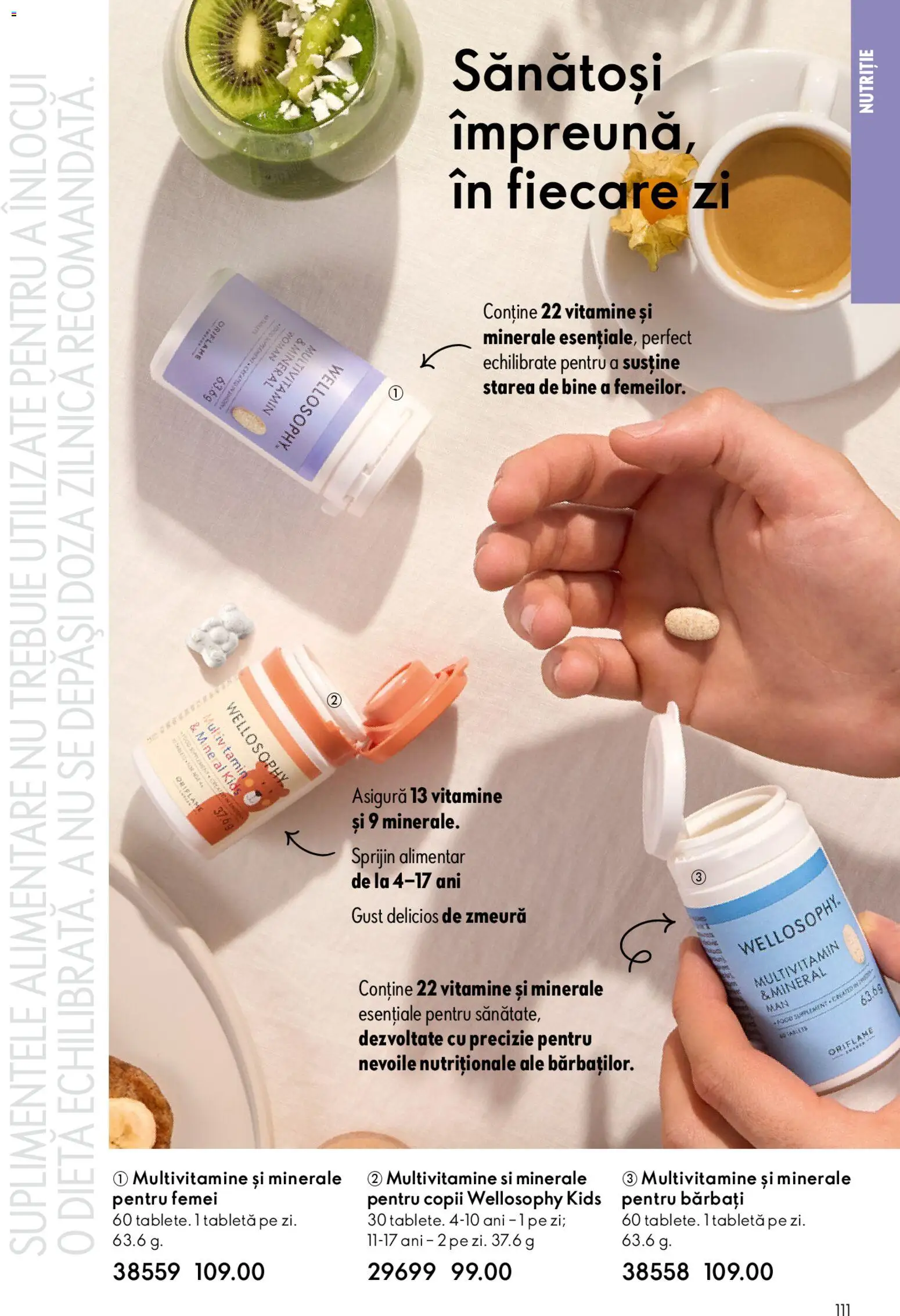 Noul catalog Oriflame – valabil de la 15.04.2026 | Pagină: 111 | Produse: Zmeură, Tabletă