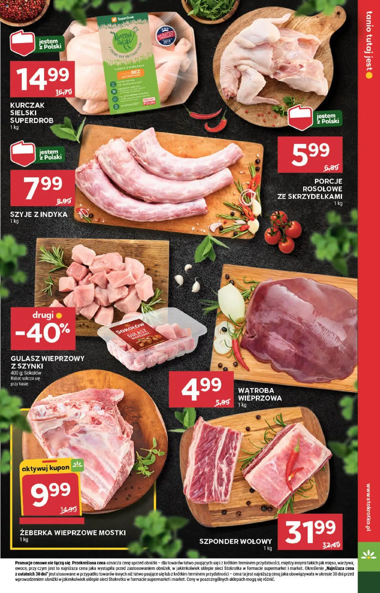 Stokrotka Gazetka - Market od 31.07.2025 | Strona: 7 | Produkty: Kurczak, Stokrotka, Gulasz