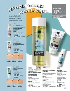 Avon SKIN Nourish Sredstvo za uklanjanje šminke + Balzam za trepavice, Sredstvo za uklanjanje šminke + Balzam za trepavice - pregled AVON kataloga - važi od 01.12.2025 | Strana: 151 | Proizvode: BB krema, Balzam, Krema, Krema za sunčanje