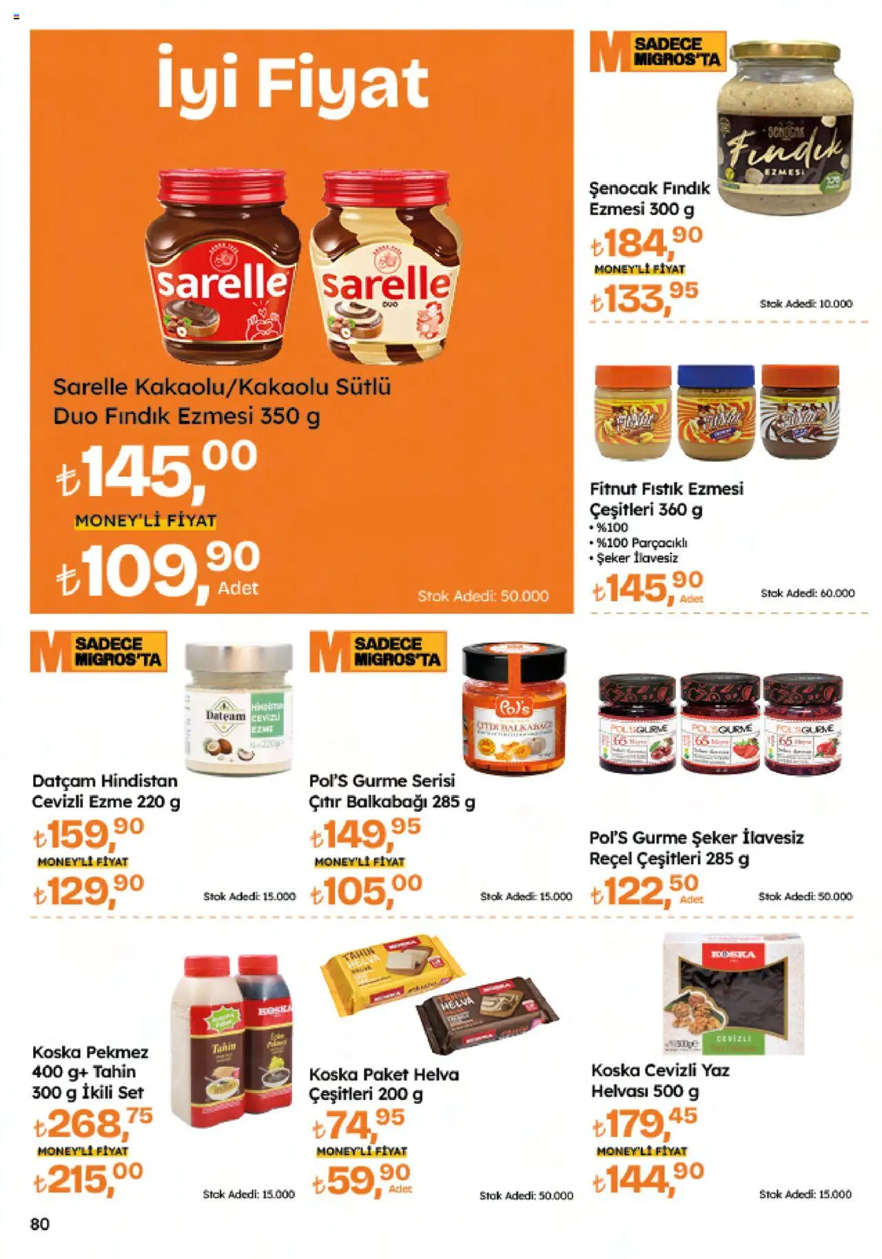 Migros Katalog - 5M Migroskop Dijital - 12.06.2025 tarihinden itibaren geçerlidir | Sayfa: 80 | Ürünler: Fıstık, Şeker, Fındık, Balkabağı