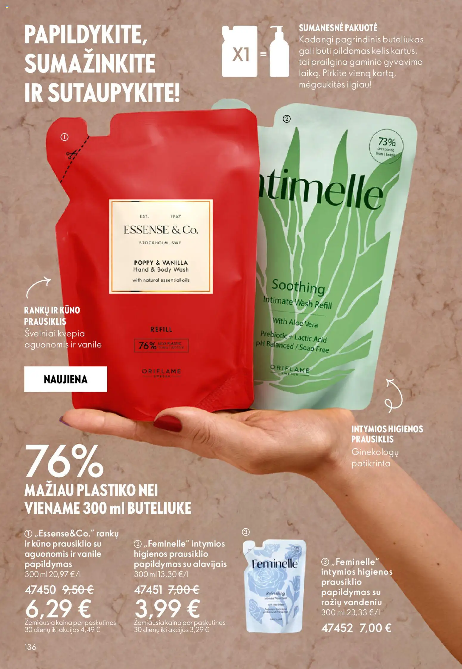 Oriflame akcijos nuo 10.12.2025 | Puslapis: 136 | Prekių: Prausiklis