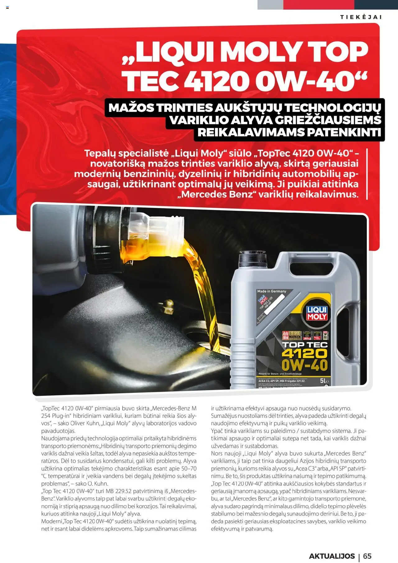 Inter Cars leidinys│galioja nuo 01.07.2025 | Puslapis: 67 | Prekių: Alyva