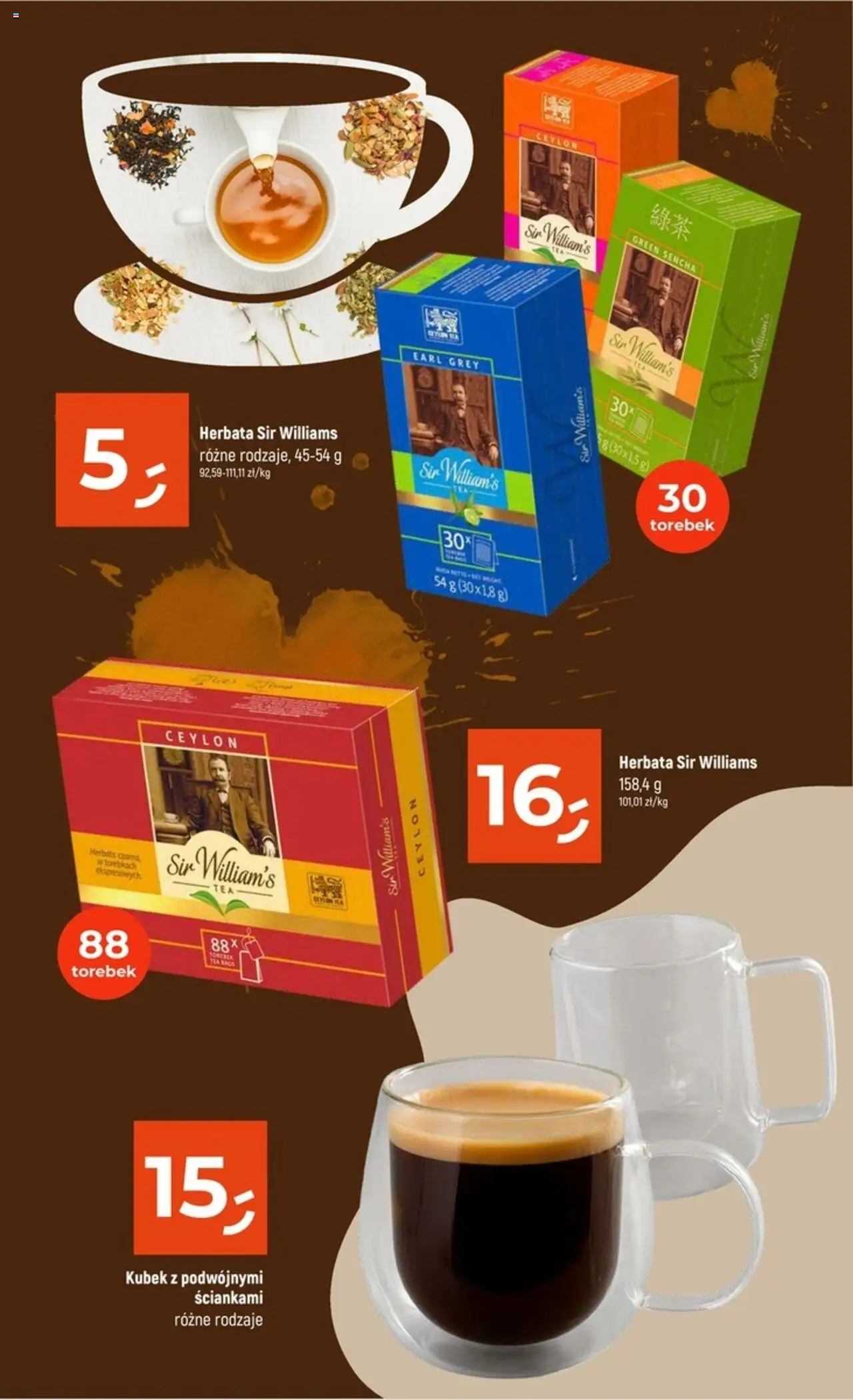 Dealz Gazetka - Katalog Kaw I Herbat od 02.10.2025 | Strona: 13 | Produkty: Herbata
