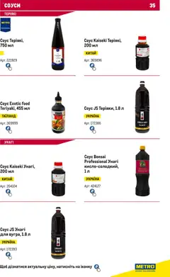 Metro акції дійснийкції з 15.02.2024 | Сторінка: 35