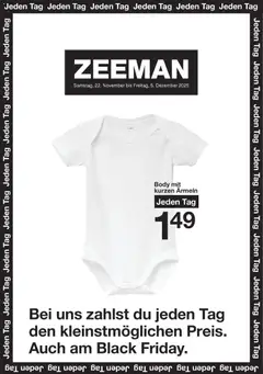 Zeeman - Wochen Angebote ab 21.11.2025 gültig