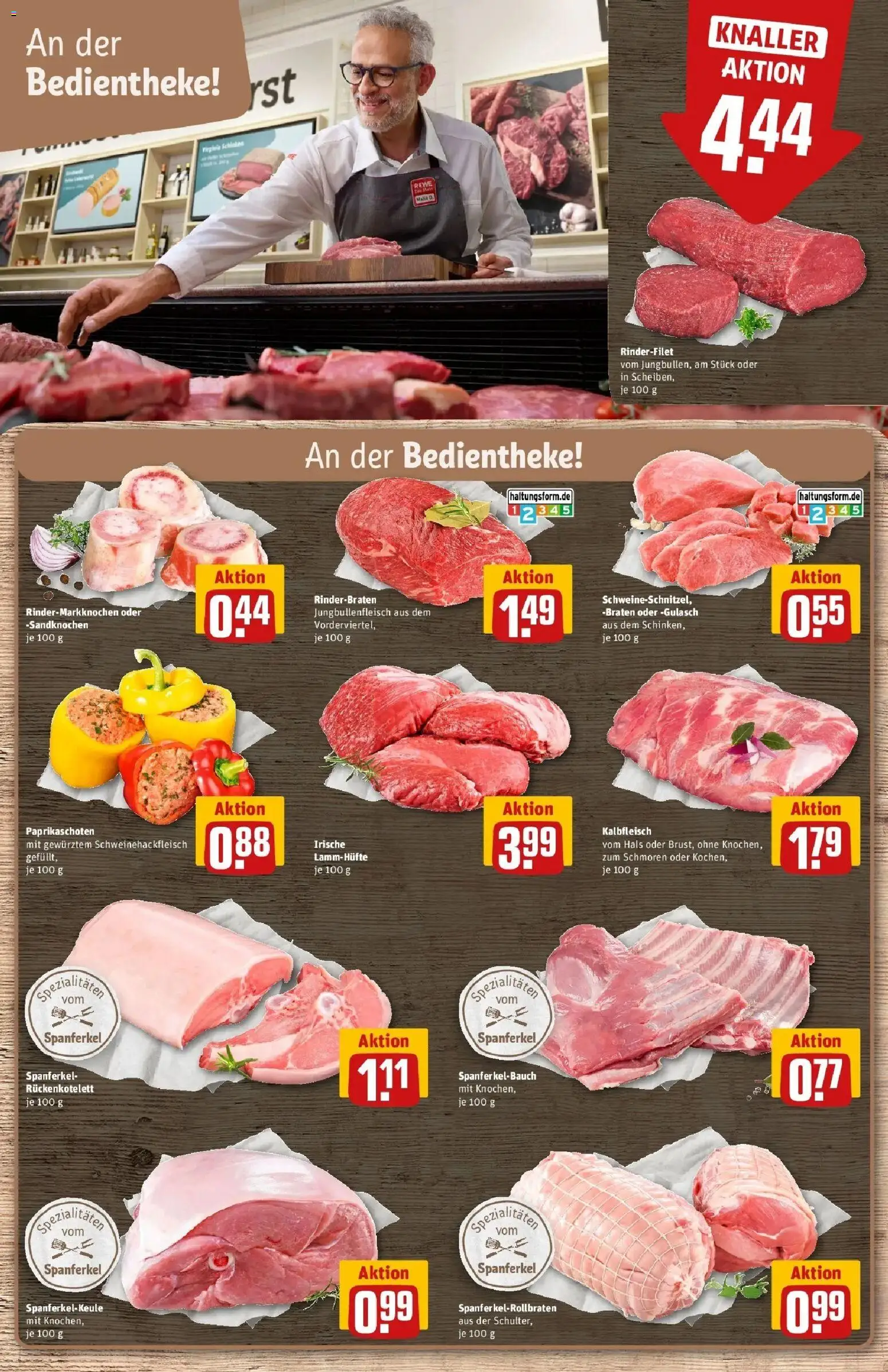 Rewe Prospekt Karben	 – gültig ab 15.03.2026 | Seite: 11 | Produkte: Rinderbraten, Rinderfilet, Gulasch