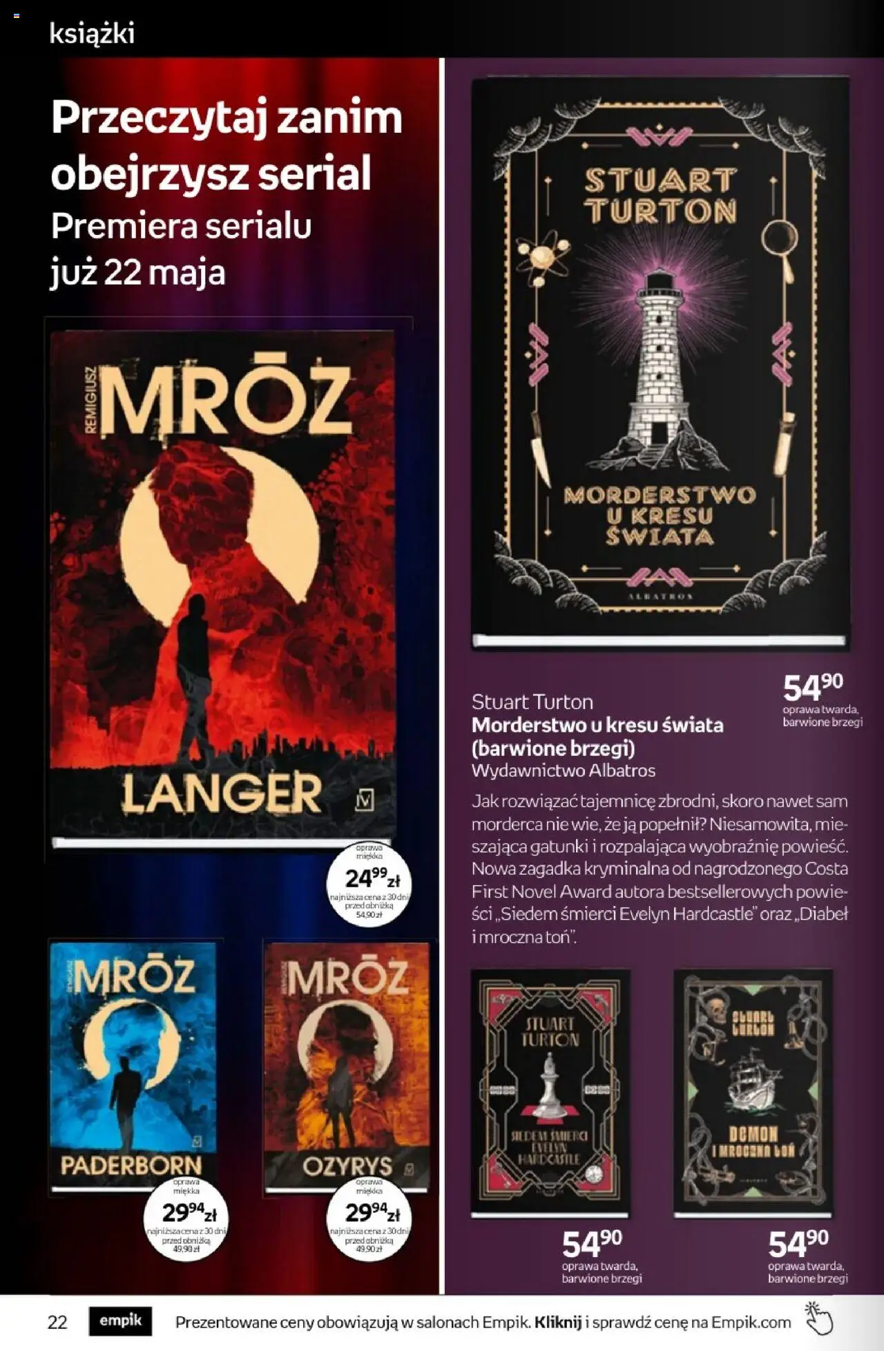 Empik promocje od 21.05.2025 | Strona: 22 | Produkty: Książki