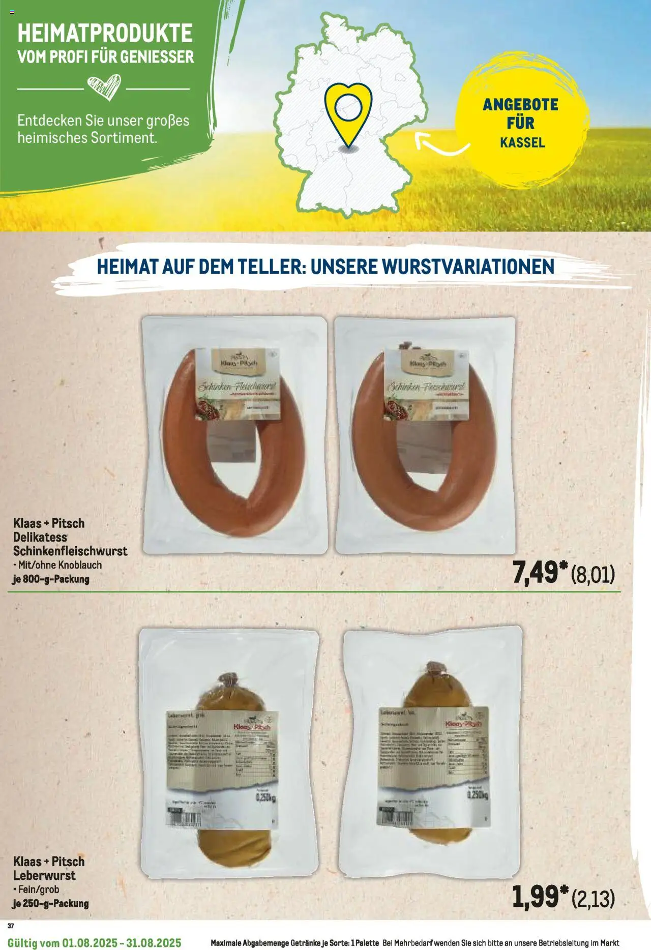 Metro Regionaler Flyer - gültig ab dem 01.08.2025 | Seite: 4 | Produkte: Knoblauch